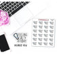 "Feeling Salty Today" Typography Cuss Word Adult Language Potty Mouth Sticker