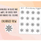 Small Snowflake Stickers (V1)