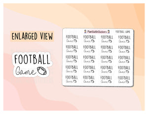 Football Game Stickers