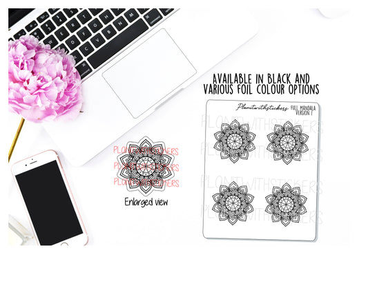 Full Size Mandala Stickers (V1)