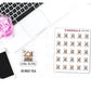 Going Visiting Stickers for Planners