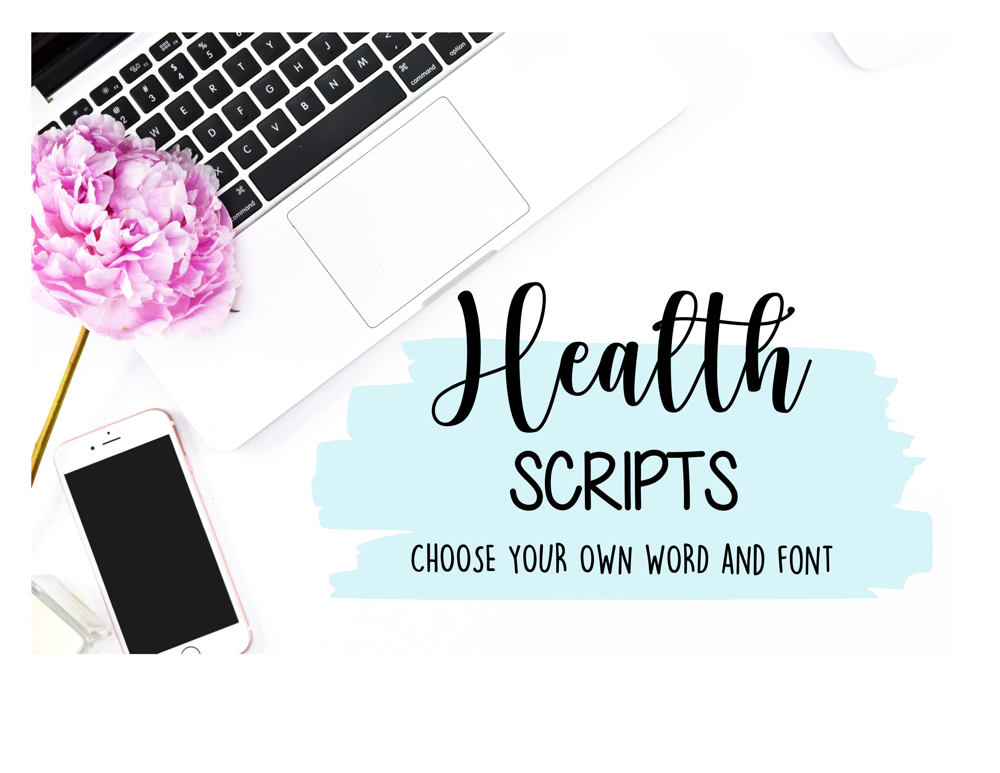 Health Script Stickers – PlanItWithStickers