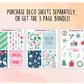 Holly Jolly Full Boxes and Deco Sticker Sheets (3 SHEETS AVAILABLE)