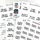BUNDLE - Love Thyself (Mental Health + Self Care Sticker Bundle)