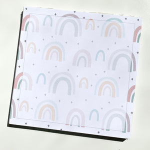 Classic Rainbow Premium Notepad - Made by Mama Chan