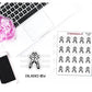 Irish Dance Stickers for Tracking Dance Lessons
