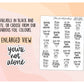 Mental Health Quote and Phrases Sampler (VERSION 3)