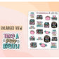 Mental Health Matters Advocate Sampler Stickers