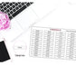 Neutral Functional Header Stickers with Custom Text