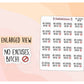 No Excuses, Bitch! Potty Mouth / Self Care Sticker