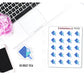 Pickleball Activity Icon Planner Stickers