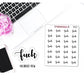 "Fu*k" Typography Cuss Word Adult Language Potty Mouth Sticker