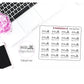 Physiotherapy Fitness/Relief Self Care Stickers