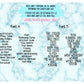 Planning Script Stickers (FONT 4 & 5)