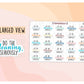 SER003 | Do the Cleaning, Seriously Sticker SERIOUSLY Series Sassy Quotes Planner Stickers for your planner