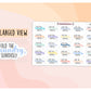 SER022 | Fold The Laundry, Seriously Sticker SERIOUSLY Series Sassy Quotes Planner Stickers for your planner