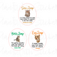 Custom Order Wedding Stickers for Beth