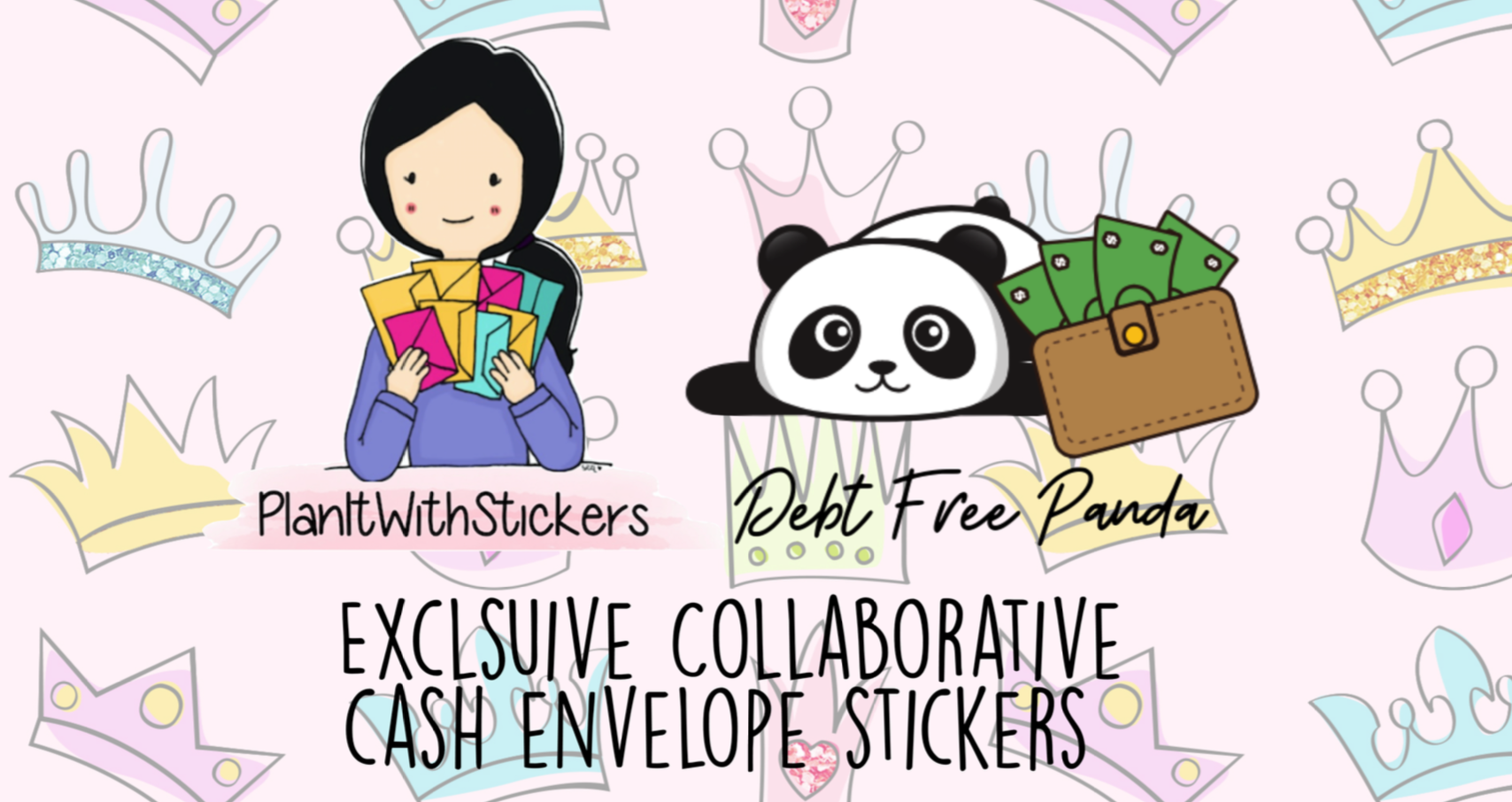 PIWS & DFP Exclusive Collaborative Cash Envelope Stickers