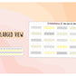 Spring Time Season Washi Tape Sample Stickers