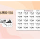 Swim Meet Stickers
