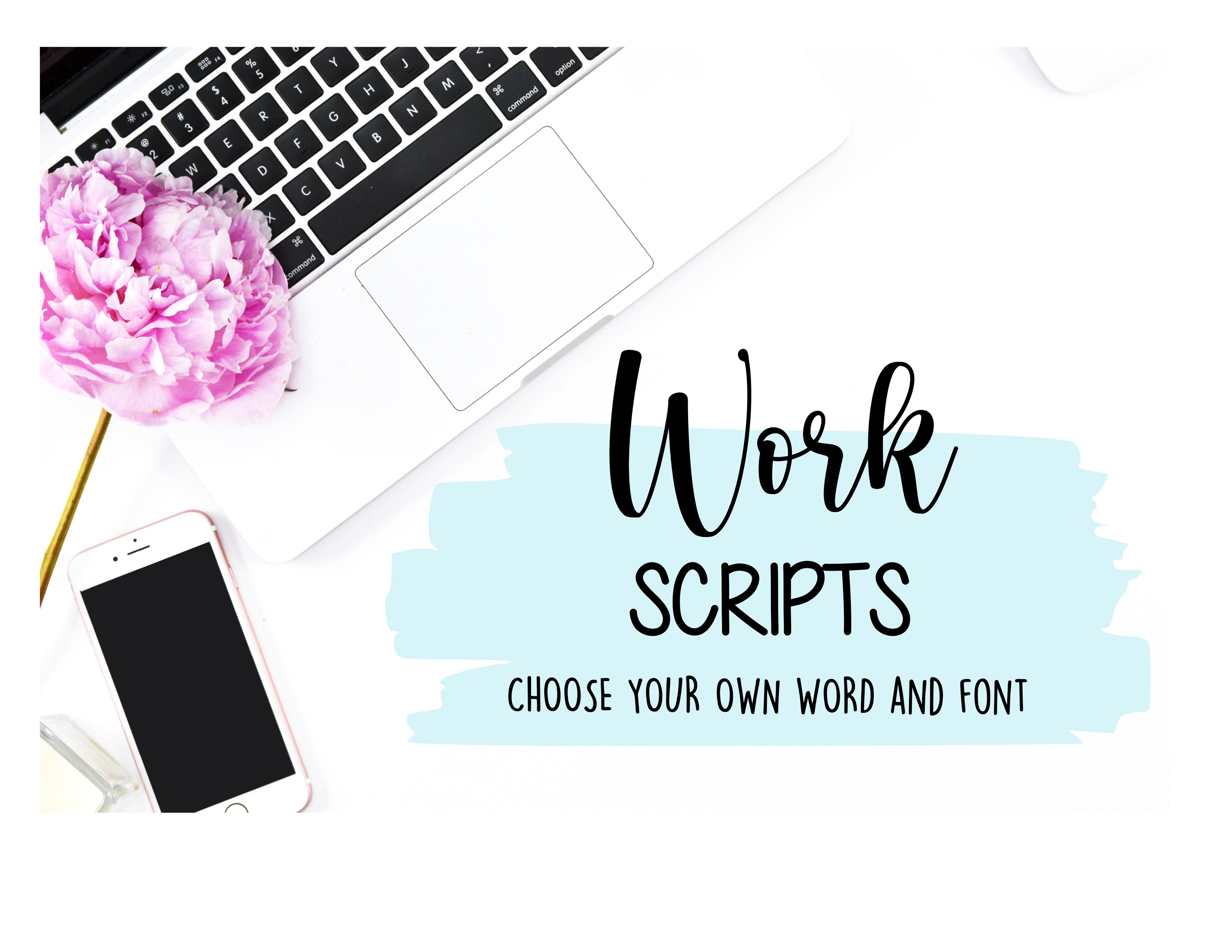 Work Script Stickers – PlanItWithStickers