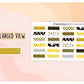 Bees Bees Bees Washi Tape Sample