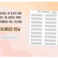 Stars Rating Stickers (Monochrome/Foiled)