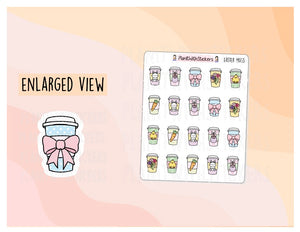 Easter Holiday Cup Decoration Planner Stickers