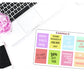 014 - Motivational Quote / Encouragement Sticker Sheet #2 for , Plum Paper, Recollections, and similar planners