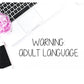 Clean The Fu*ken House Typography Cuss Word Adult Language Potty Mouth Sticker for , Plum Paper, Recollections, and similar planners