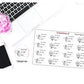 Order Tracker Happy Mail Tracker Stickers for , Plum Paper, Recollections, and similar planners