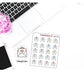 Happy Mail Envelope Sticker #2 for , Plum Paper, Recollections, and similar planners