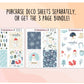 Snow Day Full Boxes and Deco Sticker Sheets (3 SHEETS AVAILABLE)