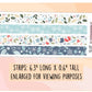 Snow Day Washi Strip Stickers