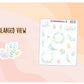 Easter Watercolour Decorative Stickers