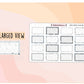 Winter Weather Stitched Half Box Stickers